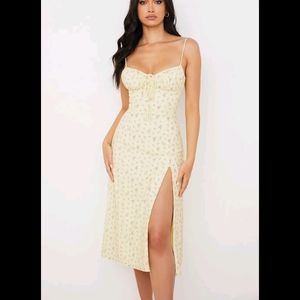 House of CB Lemon Carina Dress